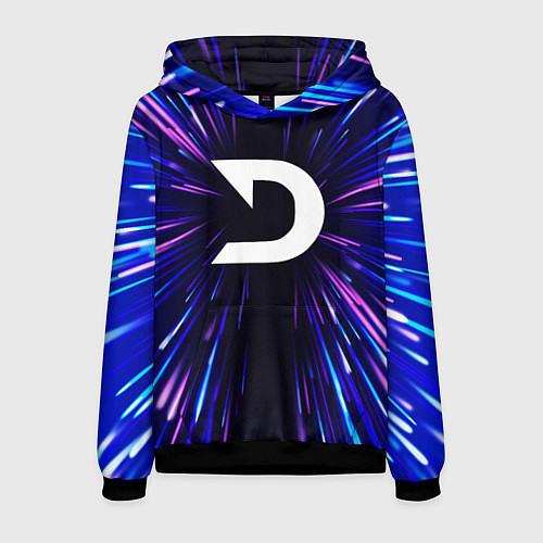 Мужская толстовка Deadlock neon energy / 3D-Черный – фото 1