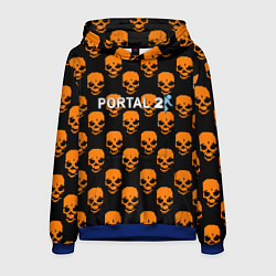 Мужская толстовка Portal skull pattern