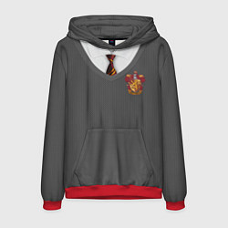 Толстовка-худи мужская Форма Гриффиндора, цвет: 3D-красный