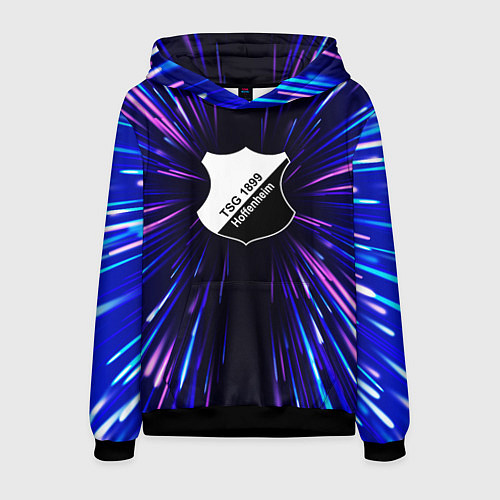 Мужская толстовка Hoffenheim neon energy / 3D-Черный – фото 1