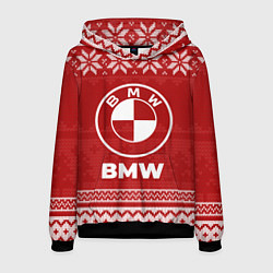 Мужская толстовка Новогодний BMW