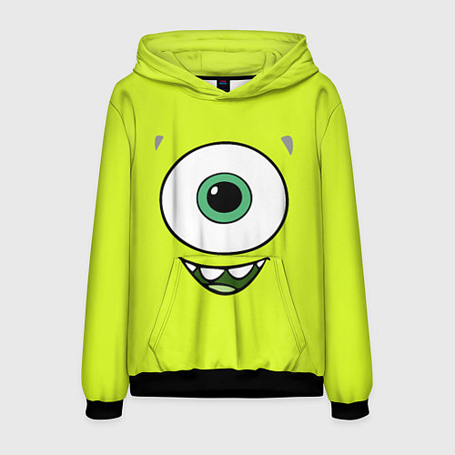 Мужская толстовка Майк Вазовски / 3D-Черный – фото 1