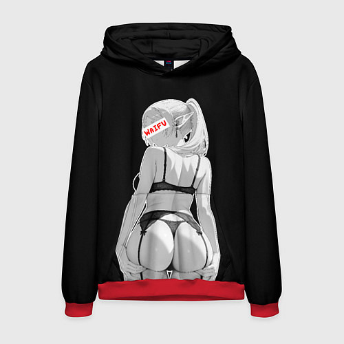 Мужская толстовка Frieren sexy - Sousou no frieren / 3D-Красный – фото 1