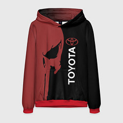 Мужская толстовка Toyota и череп