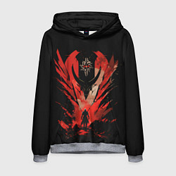 Толстовка-худи мужская Dragon age Inquisition art, цвет: 3D-меланж