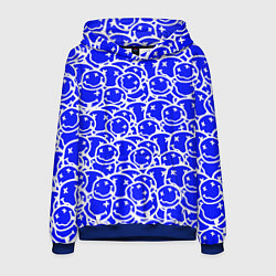 Мужская толстовка Nirvana logo blue