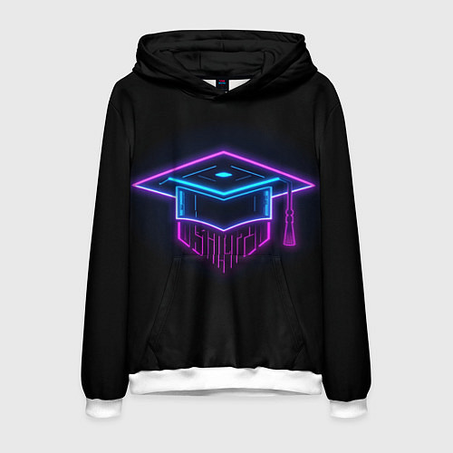 Мужская толстовка Неоновый магистр / 3D-Белый – фото 1
