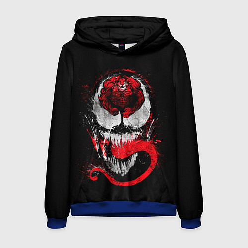 Мужская толстовка Let there be Carnage / 3D-Синий – фото 1