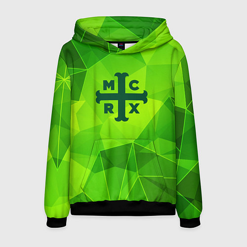 Мужская толстовка My Chemical Romance green poly / 3D-Черный – фото 1