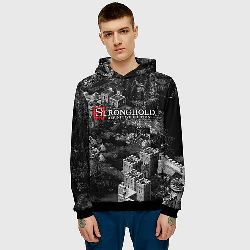 Мужская толстовка Stronghold Crusader Definitive Edition / 3D-Черный – фото 3