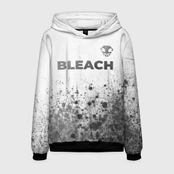 Толстовка-худи мужская Bleach - white gradient посередине, цвет: 3D-черный
