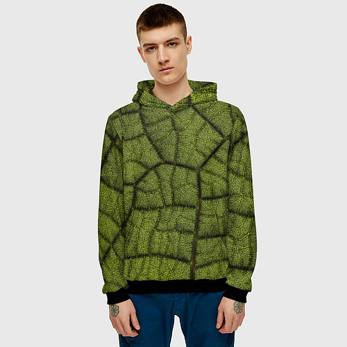 Мужская толстовка Микромир / 3D-Черный – фото 3