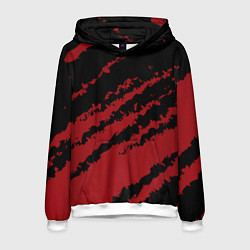 Мужская толстовка The color is red and black