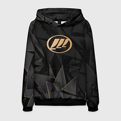 Толстовка-худи мужская Lifan golden poly, цвет: 3D-черный