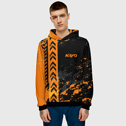 Толстовка-худи мужская Kayo, цвет: 3D-черный — фото 2