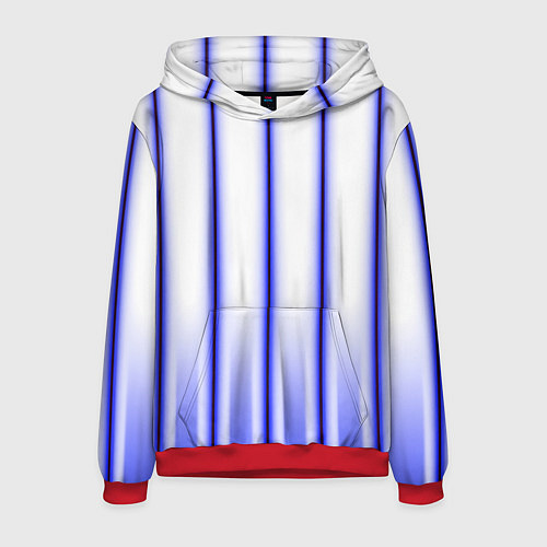 Мужская толстовка Striped suit / 3D-Красный – фото 1