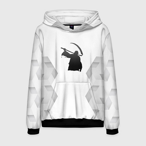 Мужская толстовка Children of Bodom white poly / 3D-Черный – фото 1