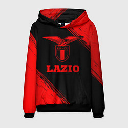 Толстовка-худи мужская Lazio - red gradient, цвет: 3D-черный