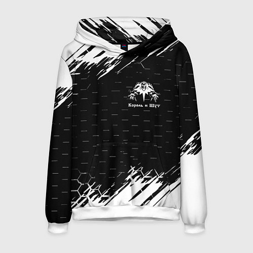 Мужская толстовка Король и шут краски броня / 3D-Белый – фото 1