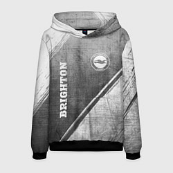 Мужская толстовка Brighton - grey gradient вертикально