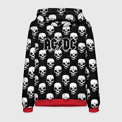 Мужская толстовка AC DC rock skull