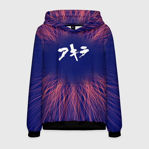 Мужская толстовка Akira red energy / 3D-Черный – фото 1