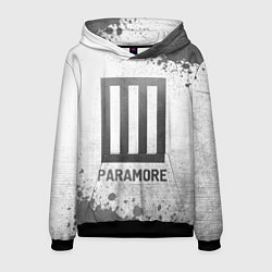 Толстовка-худи мужская Paramore - white gradient, цвет: 3D-черный
