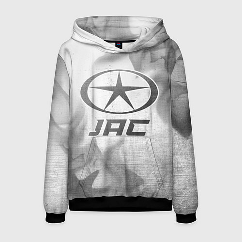 Мужская толстовка JAC - white gradient / 3D-Черный – фото 1