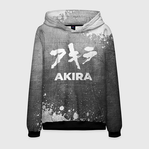 Мужская толстовка Akira - grey gradient / 3D-Черный – фото 1