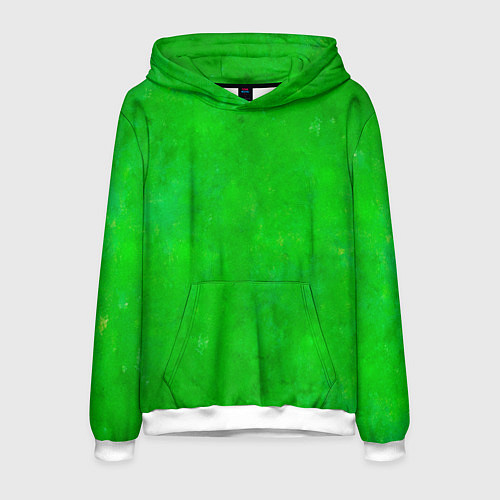 Мужская толстовка Свет зелёного фонаря / 3D-Белый – фото 1