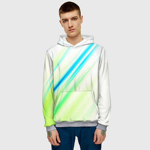 Мужская толстовка Multicolored / 3D-Меланж – фото 3