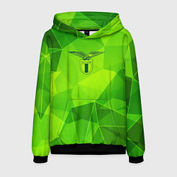 Толстовка-худи мужская Lazio green poly, цвет: 3D-черный