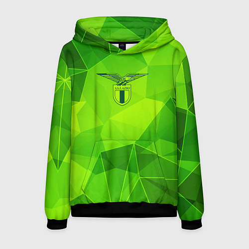 Мужская толстовка Lazio green poly / 3D-Черный – фото 1