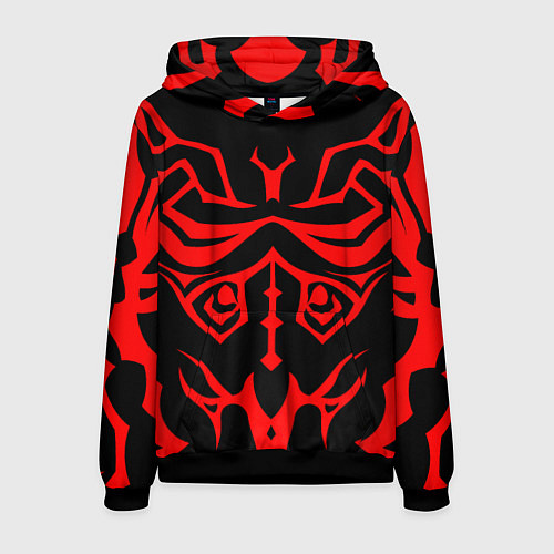 Мужская толстовка Тату ситха / 3D-Черный – фото 1