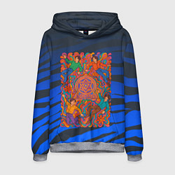 Толстовка-худи мужская Astro психоделика, цвет: 3D-меланж