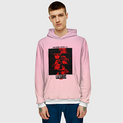 Толстовка-худи мужская Lazarus Art, цвет: 3D-белый — фото 2