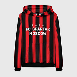 Толстовка-худи мужская FC Spartak Moscow 1922, цвет: 3D-черный