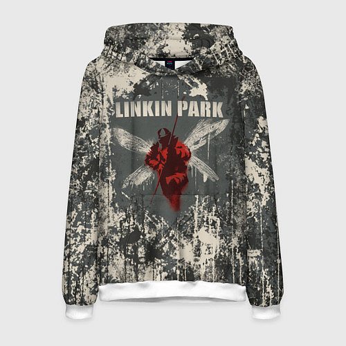 Мужская толстовка Linkin Park - Hybrid Theory / 3D-Белый – фото 1