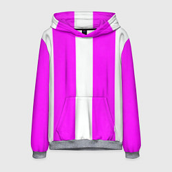 Мужская толстовка Color white pink line