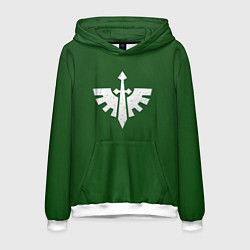 Толстовка-худи мужская Темные Ангелы, цвет: 3D-белый