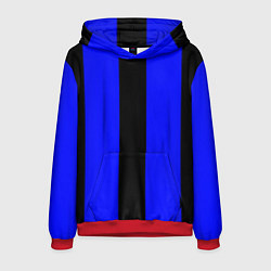 Мужская толстовка Color blue black stripes