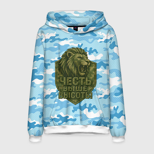 Мужская толстовка Честь выше высоты ВДВ / 3D-Белый – фото 1