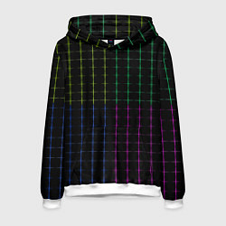 Мужская толстовка Color black multicolored stripes