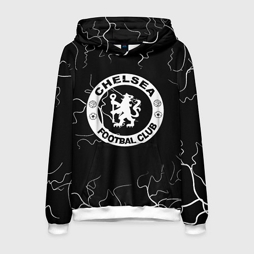 Мужская толстовка Chelsea storm / 3D-Белый – фото 1