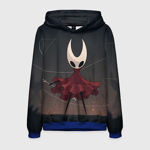 Мужская толстовка Hollow Knight - Silksong / 3D-Синий – фото 1