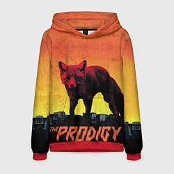 Толстовка-худи мужская The Prodigy: Red Fox, цвет: 3D-красный