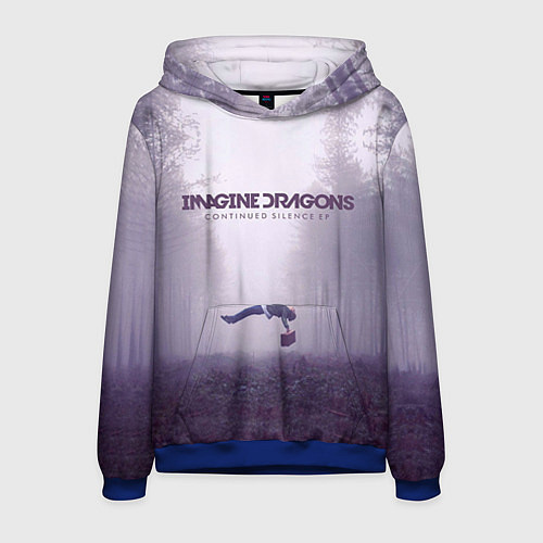 Мужская толстовка Imagine Dragons: Silence / 3D-Синий – фото 1
