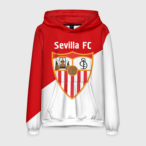 Мужская толстовка Sevilla FC / 3D-Белый – фото 1