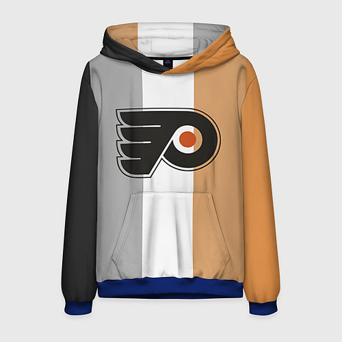 Мужская толстовка Philadelphia Flyers / 3D-Синий – фото 1