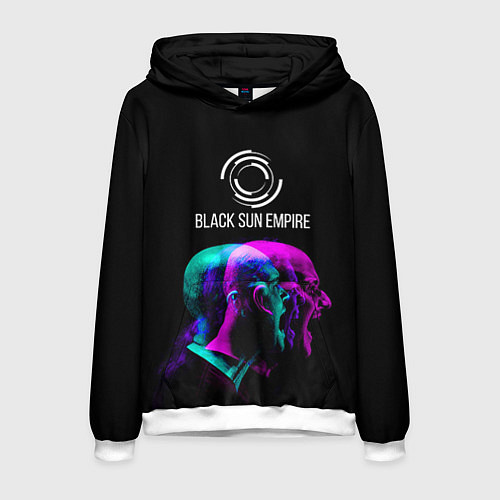 Мужская толстовка Black Sun Empire Rage / 3D-Белый – фото 1